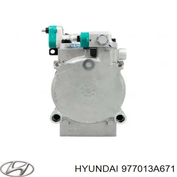 Компресор системи кондиціювання Hyundai/Kia 977013A671 ціна, від 214.28 USD