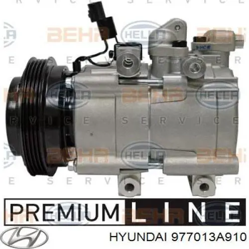 Компресор системи кондиціювання Hyundai/Kia 977013A910 ціна, від 449.08 USD