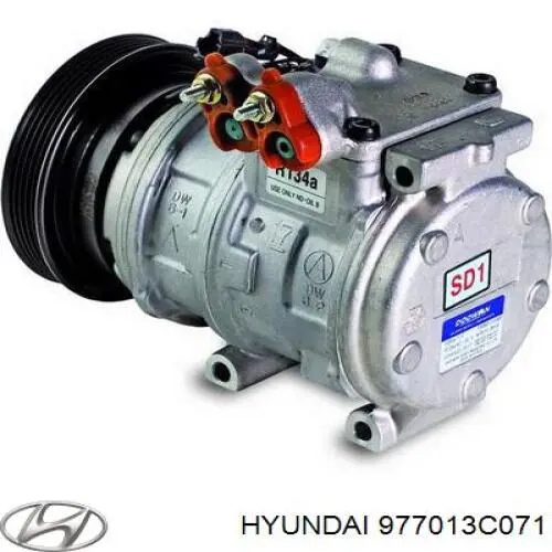 Купити 977013C071 Hyundai/Kia Компресор кліматичної установки