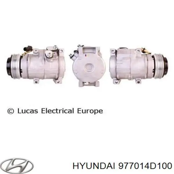 Компресор системи кондиціювання Hyundai/Kia 977014D100 ціна, від 262.90 USD