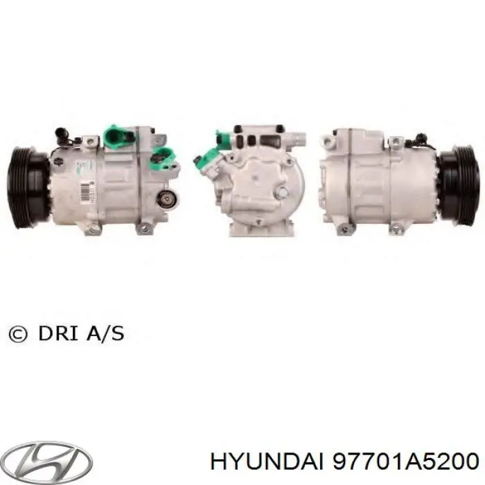 97701A0700 Hyundai/Kia Компресор холодоагенту