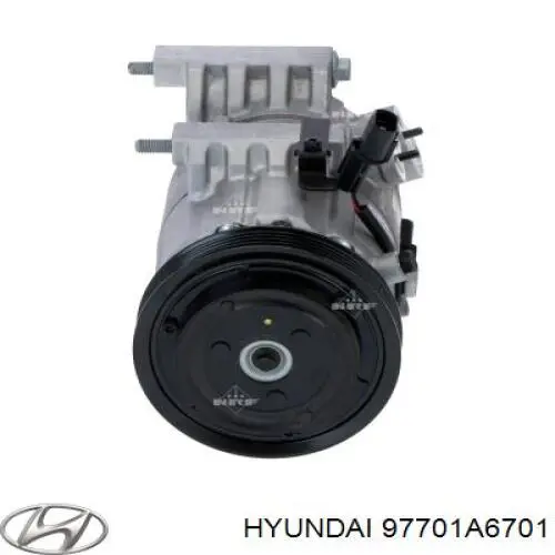 Компресор системи кондиціювання Hyundai/Kia 97701A6701 ціна, від 343.70 USD
