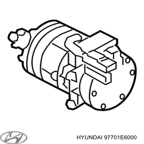 Купити 97701E6000 Hyundai/Kia Компресор кліматичної установки