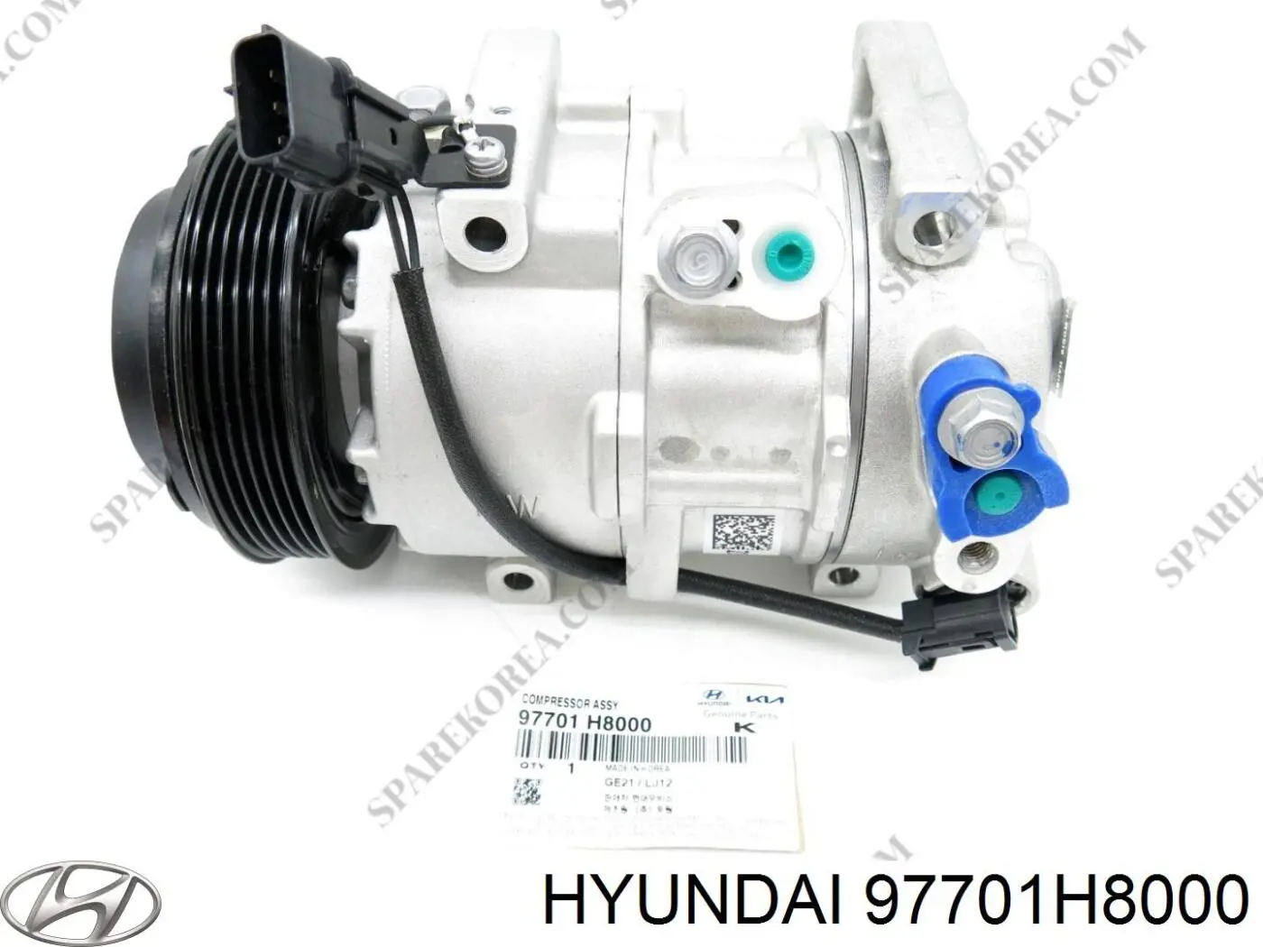 Компресор системи кондиціювання Hyundai/Kia 97701H8000 ціна, від 314.27 USD