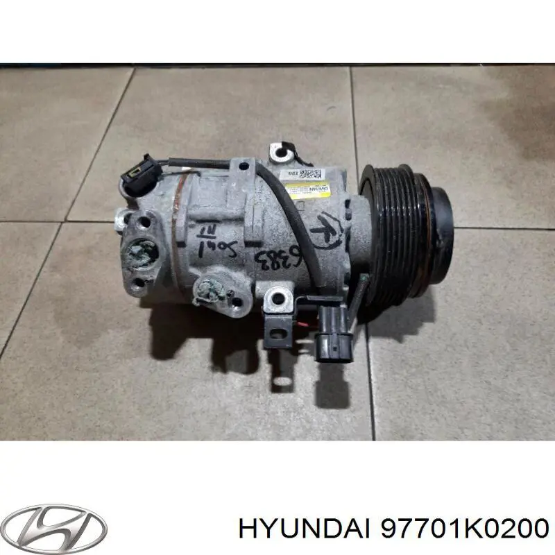 Купити 97701K0200 Hyundai/Kia Компресор кліматичної установки