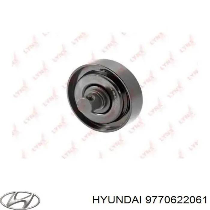 9770622061 Hyundai/Kia ролик натягувача приводного ременя