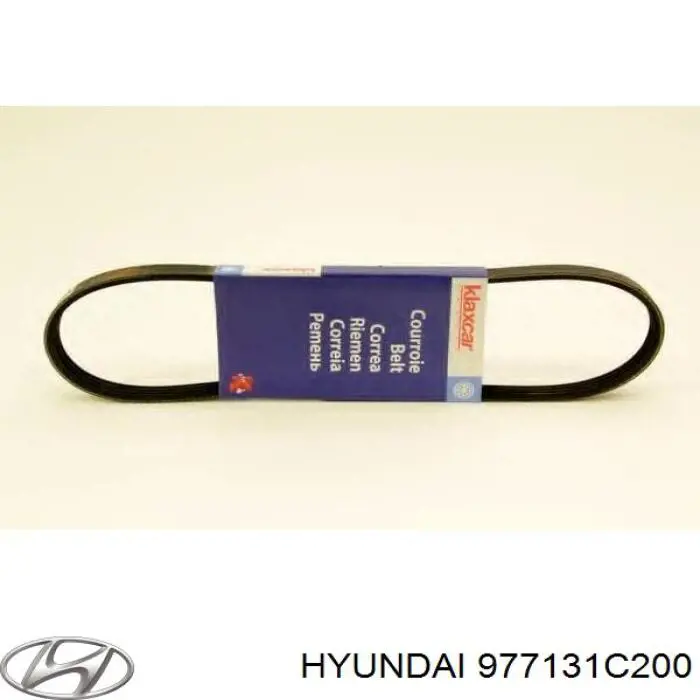 Клиновий ремінь Hyundai/Kia 977131C200 ціна, від 4.53 USD