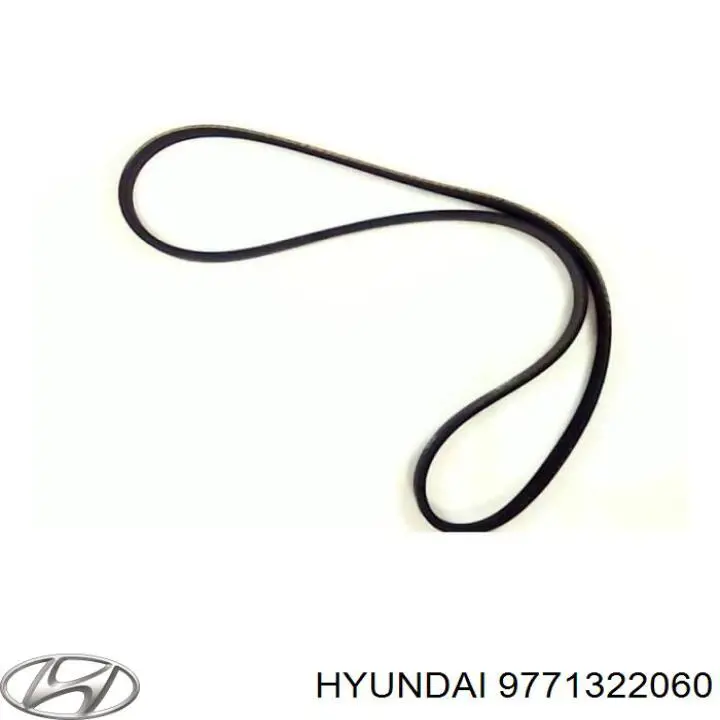 Клиновий ремінь Hyundai/Kia 9771322060 ціна, від 5.83 USD