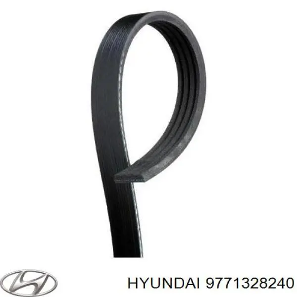 9771328240 Hyundai/Kia ремінь приводний, агрегатів
