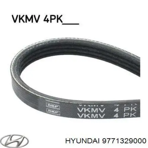 9771329000 Hyundai/Kia ремінь приводний, агрегатів