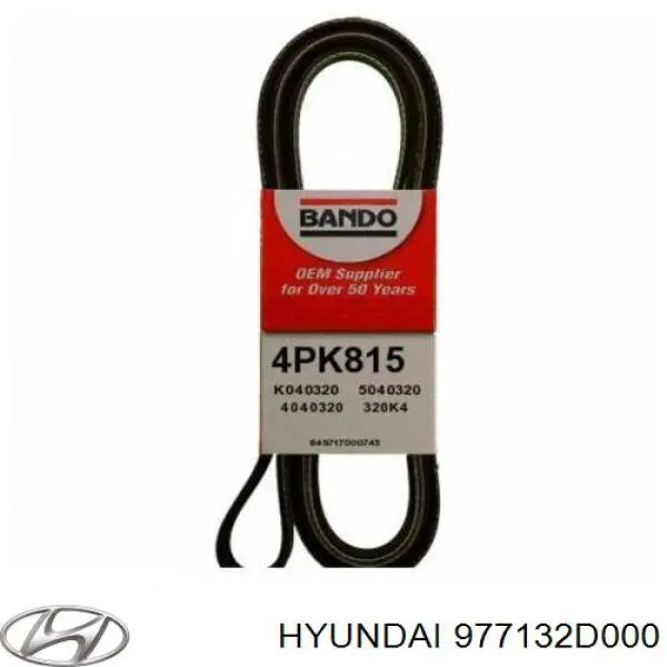 Клиновий ремінь Hyundai/Kia 977132D000 ціна, від 5.05 USD