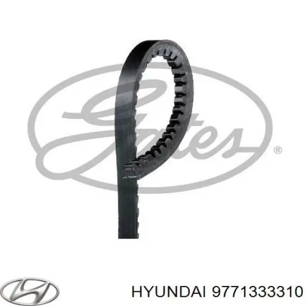 9771333310 Hyundai/Kia Поліклиновий ремінь