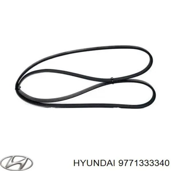 Клиновий ремінь Hyundai/Kia 9771333340 ціна, від 5.54 USD