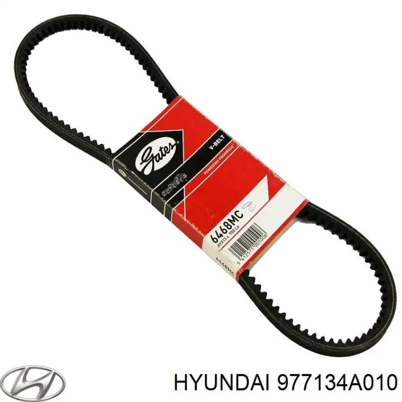 Клиновий ремінь Hyundai/Kia 977134A010 ціна, від 3.76 USD