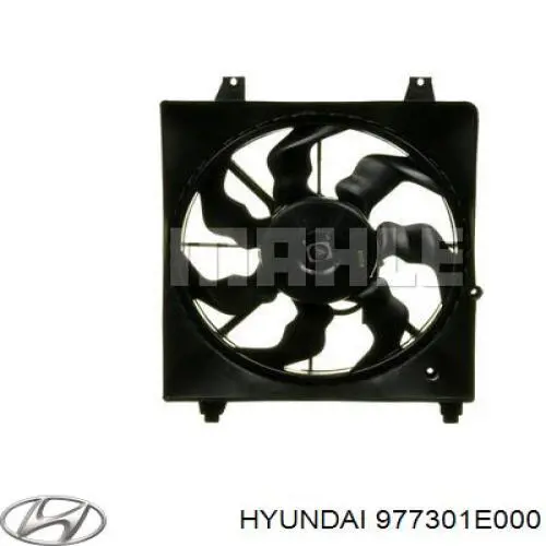 977301E000 Hyundai/Kia Дифузор радіатора кондиціонера, в зборі з крильчаткою і двигуном