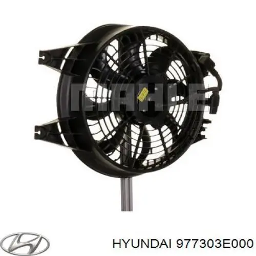 Купити PXNBB034 Parts-Mall Дифузор радіатора кондиціонера, в зборі з крильчаткою і двигуном