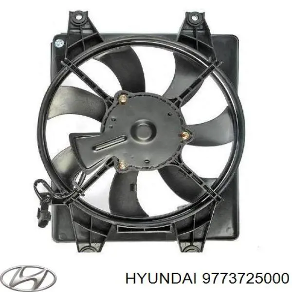 Купити 9773725000 Hyundai/Kia Вентилятор радіатора кондиціонера