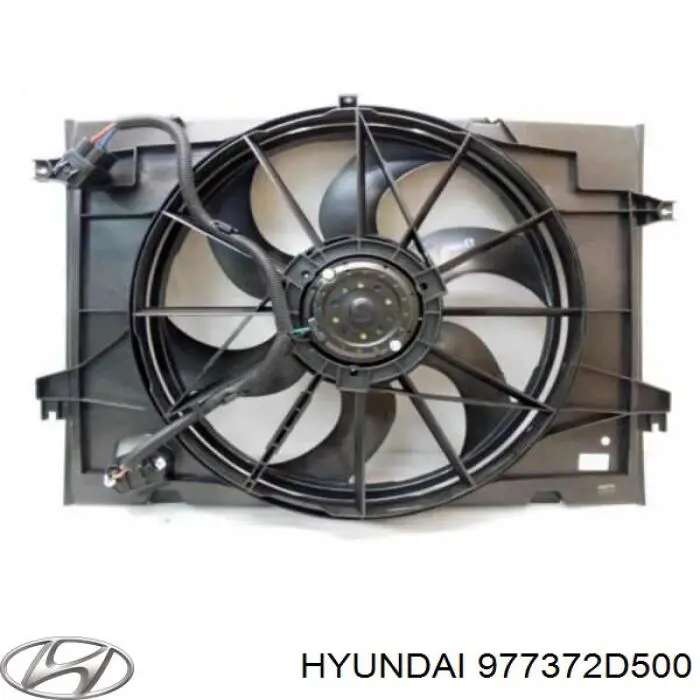 Вентилятор/крильчатка радіатора охолодження Hyundai/Kia 977372D500 ціна, від 54.03 USD