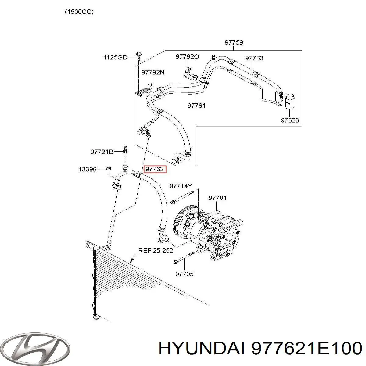 Купити 977621E100 Hyundai/Kia 