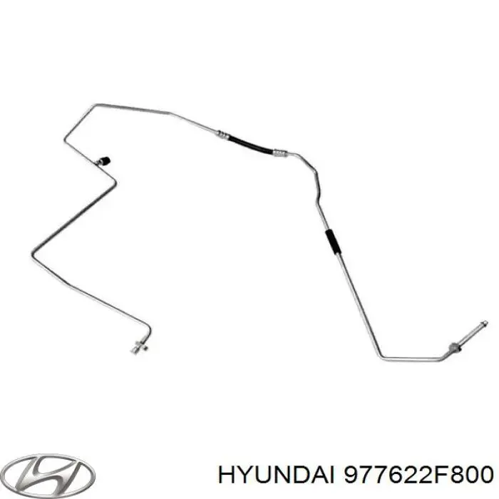 Шланг кондиціонера, від компресора до радіатора 977622F800 Hyundai/Kia
