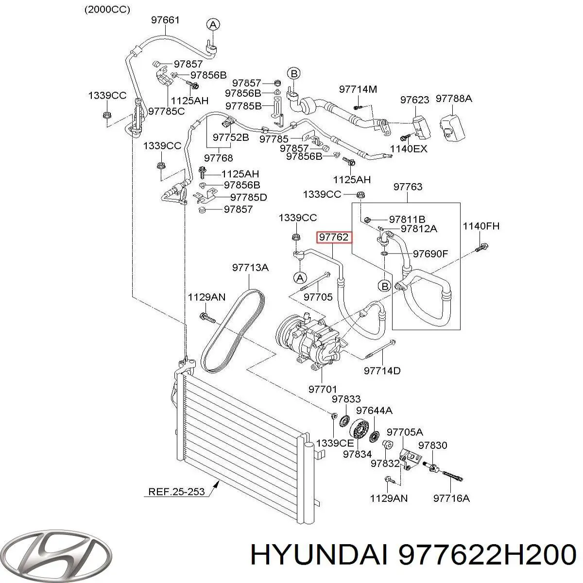 Купити 977622H200 Hyundai/Kia 