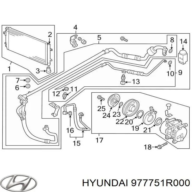  Hyundai/Kia 977751R000 ціна, від 233.11 USD