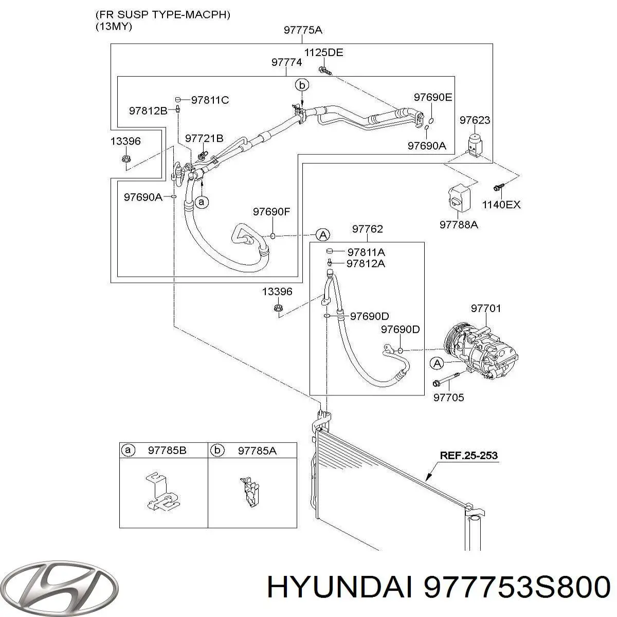  977753S800 Hyundai/Kia