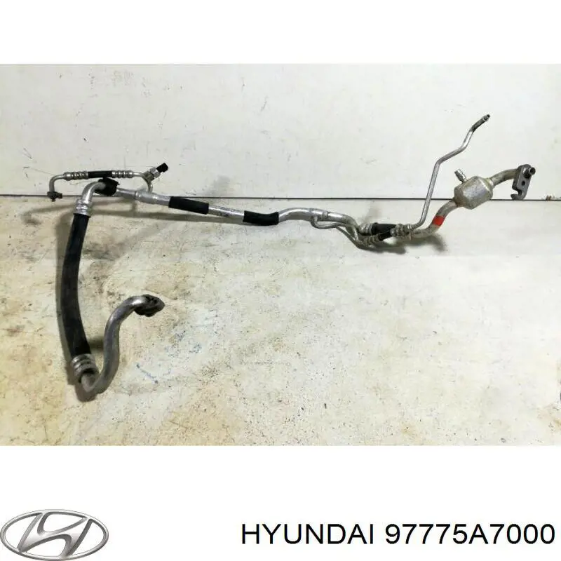 97775A7000 Hyundai/Kia Шланг кондиціонера, від заднього випарювача до компресора
