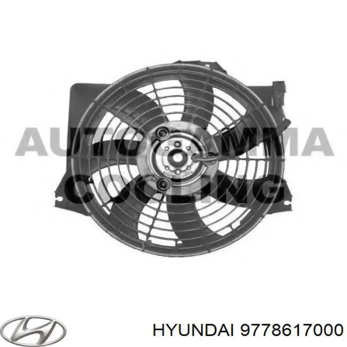 Двигун вентилятора кондиціонера Hyundai/Kia 9778617000 ціна, від 27.69 USD