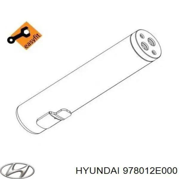 Ресивер-осушувач кондиціонера Hyundai/Kia 978012E000 ціна, від 22.91 USD