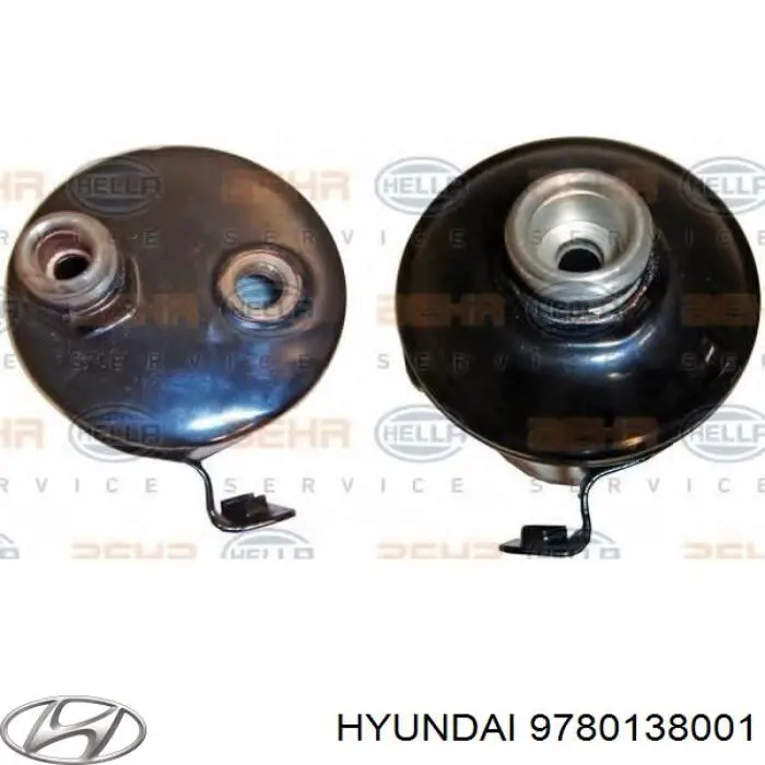 Ресивер-осушувач кондиціонера Hyundai Sonata (Хендай Соната)