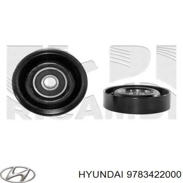 9783422000 Hyundai/Kia Ролик натяжителя ременя агрегатів