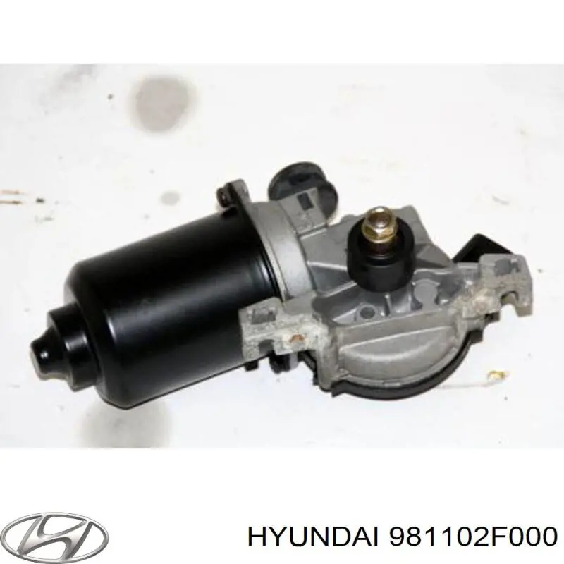 981102F000 Hyundai/Kia двигун склоочисника лобового скла (трапеції)