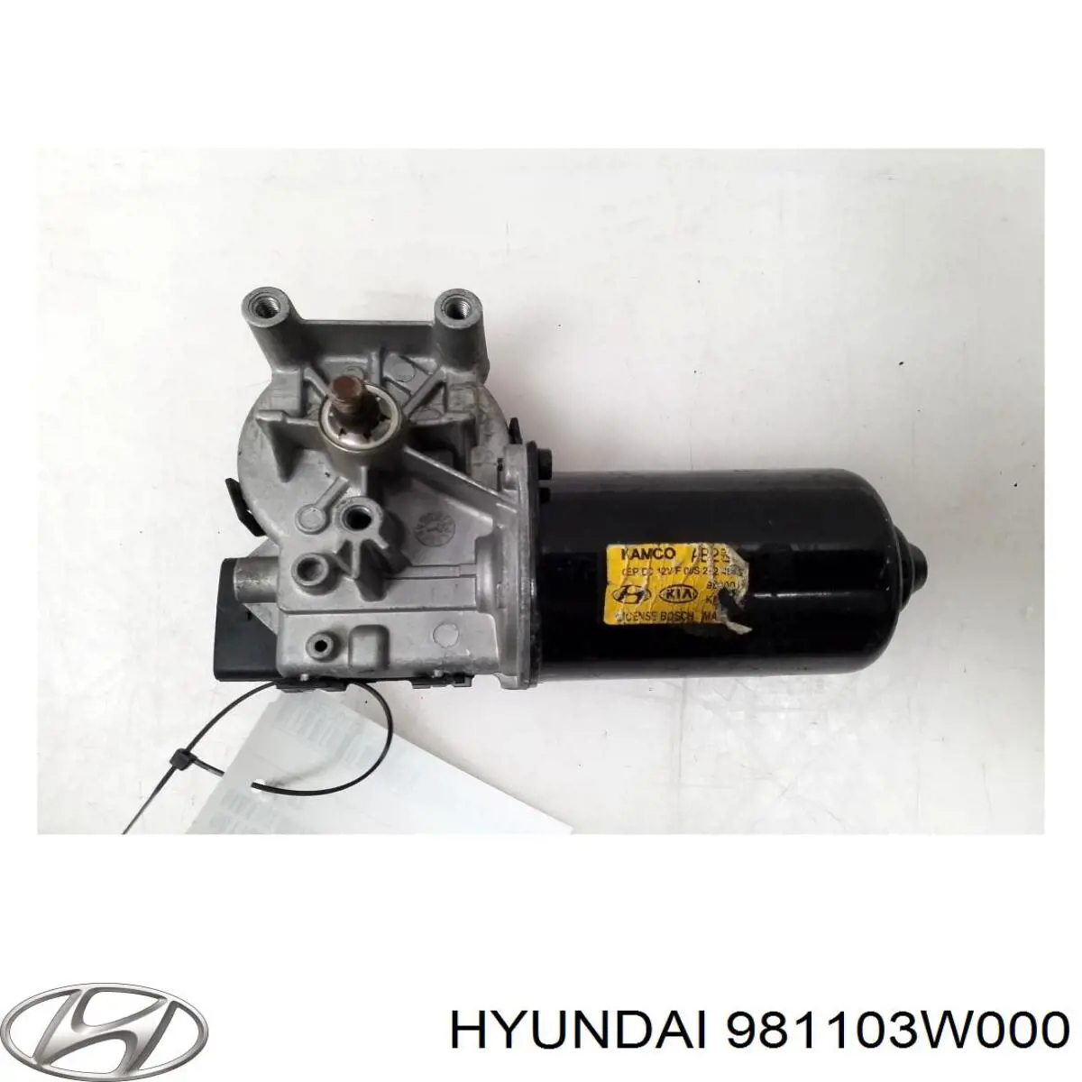 Мотор склоочисника скла (трапеції) 981103W000 HYUNDAI