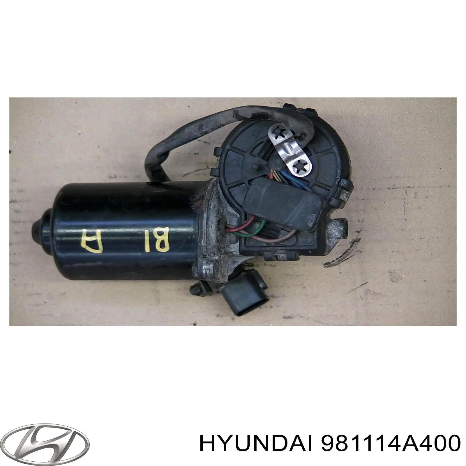 Мотор стеклоочистителя HYUNDAI 981114A400