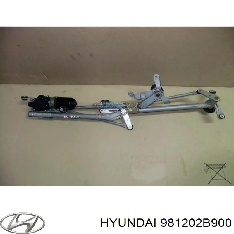 981202B900 Hyundai/Kia трапеція склоочисника
