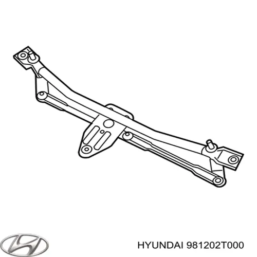 981202T000 Hyundai/Kia трапеція склоочисника