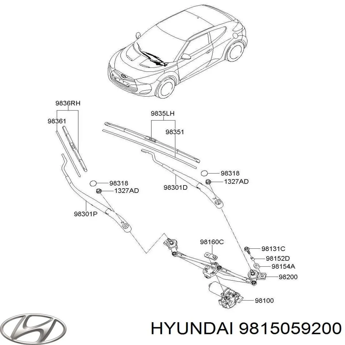  Hyundai/Kia 9815059200 ціна, від 67.47 USD