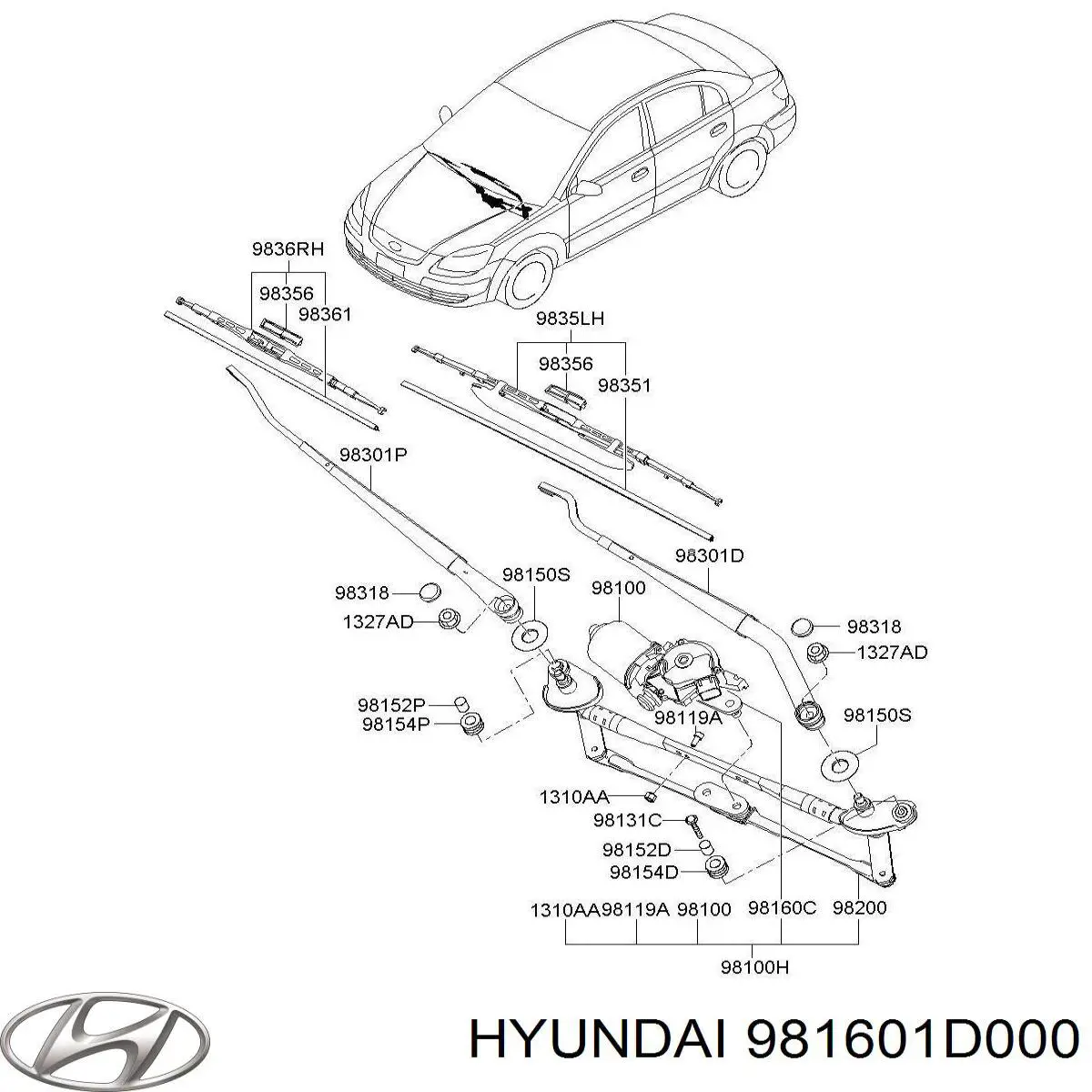 981601D000 Hyundai/Kia 