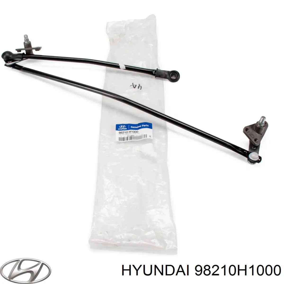 Трапеція щіток лобового скла Hyundai Terracan позашляховик (HP) (2001 - 2006) ціна, від 183.71 USD