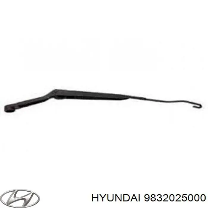 Важіль-поводок склоочисника лобового скла Hyundai Accent (LC) (Хендай Акцент)