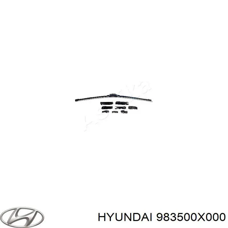 Щітка-двірник лобового скла, водійська 983500X000 Hyundai/Kia