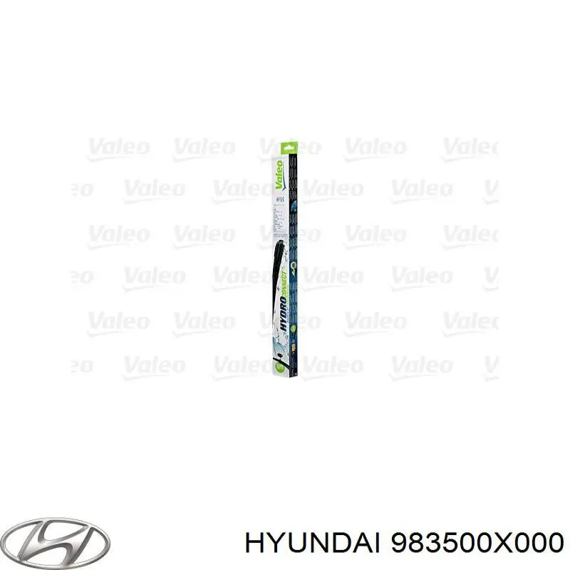 Купити 983500X000 Hyundai/Kia Щітка-двірник лобового скла, водійська