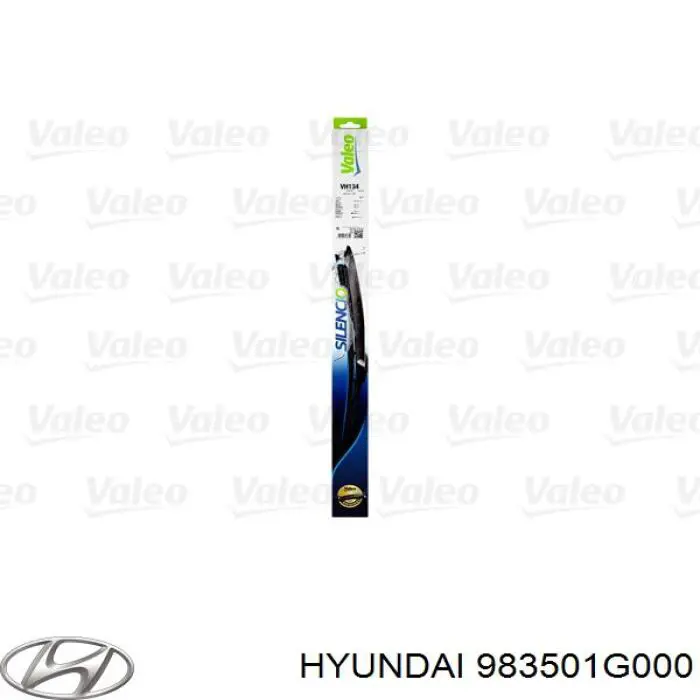 Купити 983501G000 Hyundai/Kia Щітка-двірник лобового скла, водійська