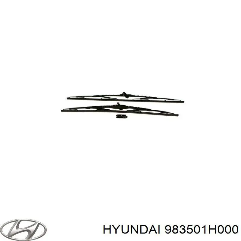 983501H000 Hyundai/Kia Щітка двірника ліва