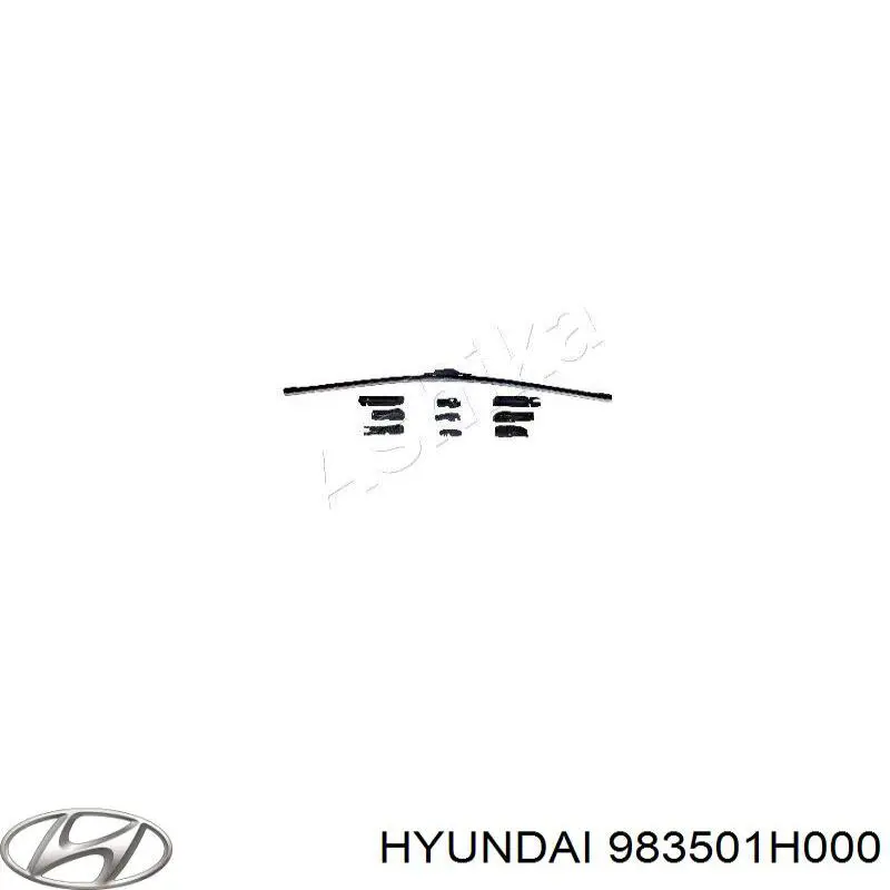 Щітка-двірник лобового скла, водійська 983501H000 Hyundai/Kia