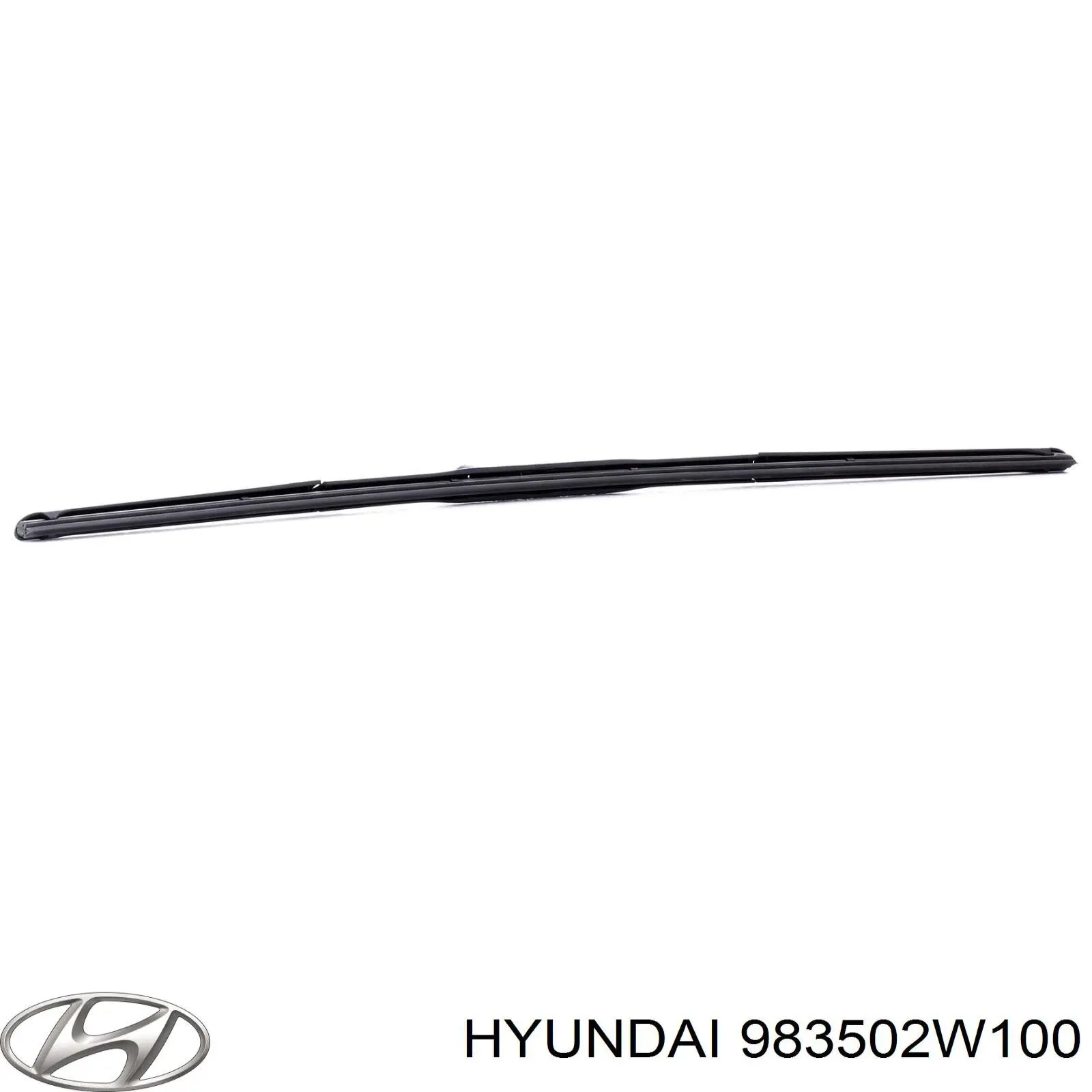 Щітка-двірник лобового скла, водійська Hyundai/Kia 983502W100 ціна, від 15.65 USD