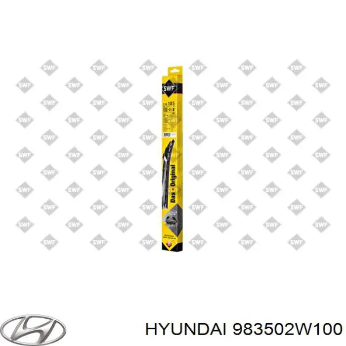 Купити 983502W100 Hyundai/Kia Щітка-двірник лобового скла, водійська