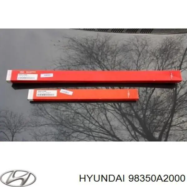 98350A2000 Hyundai/Kia щітка-двірник лобового скла, водійська