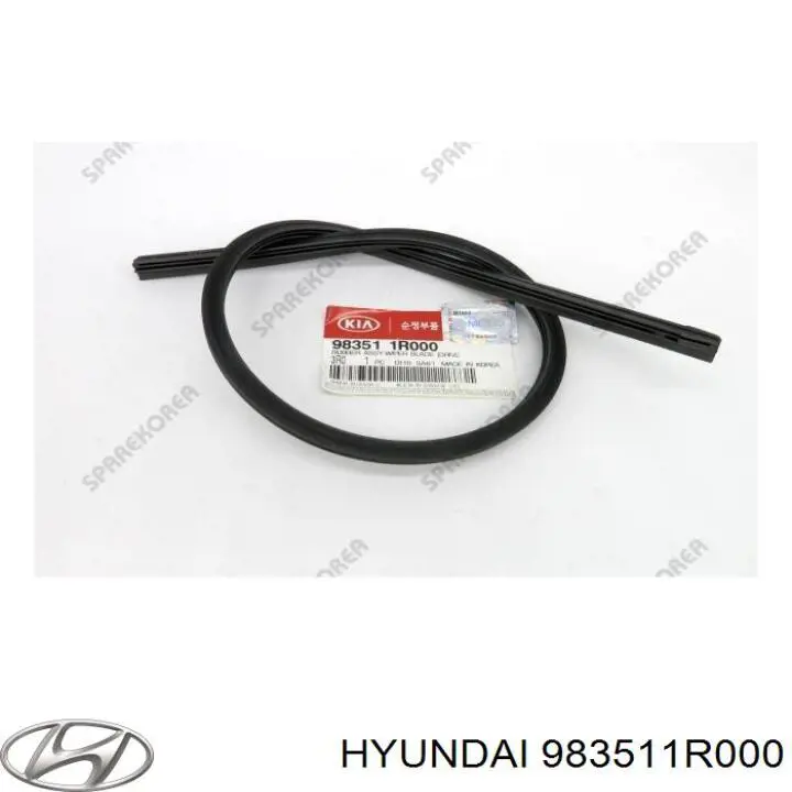 Гумка склоочисника водійська Hyundai/Kia 983511R000 ціна, від 9.27 USD